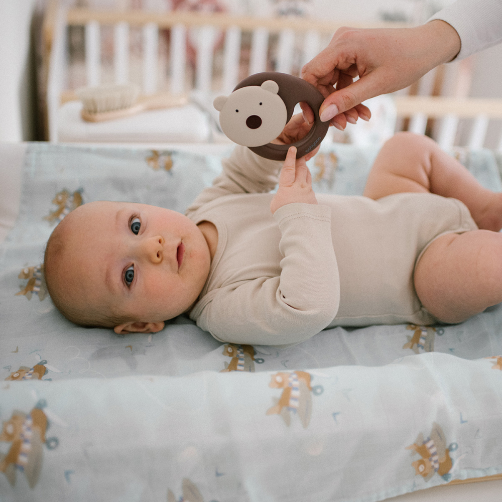 Set 3 scutece Babyono bambus mov, moi și naturale - imagine 6