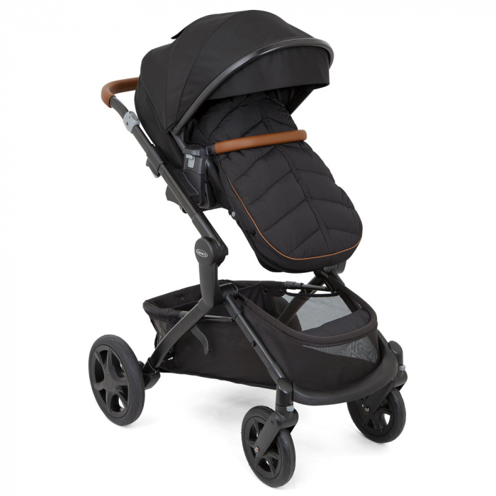Carucior Graco Near2Me Elite Noir, Reglabil pe Înălțime
