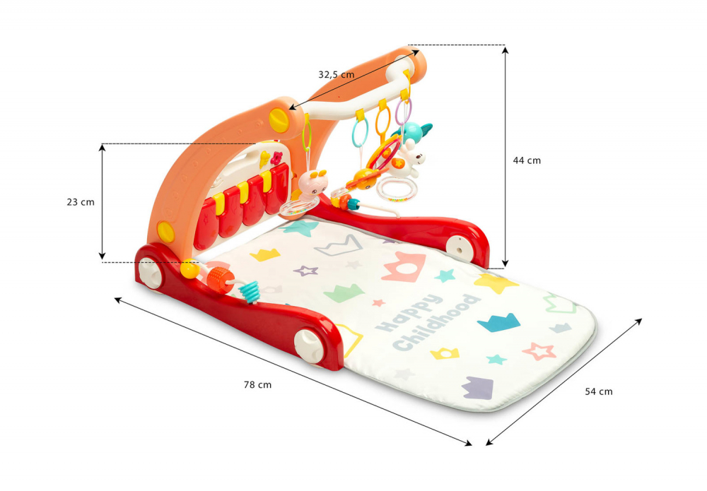 Antepremergator 2in1 Toyz Pink | Sunete și Joacă