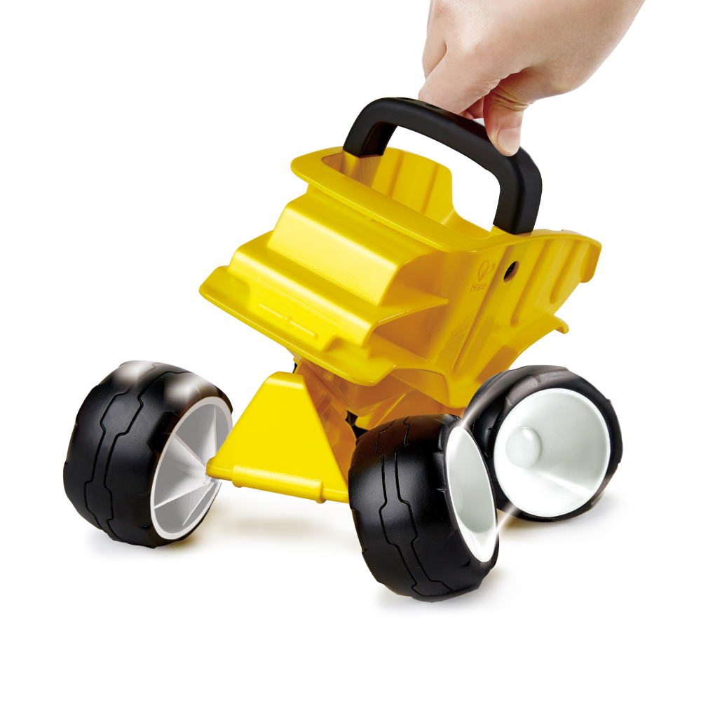 Camion Basculanta Hape Galben pentru Nisip - imagine 2