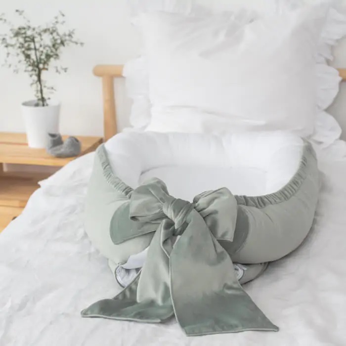 Suport Dormit Babynest Premium Babyly, Bumbac Organic