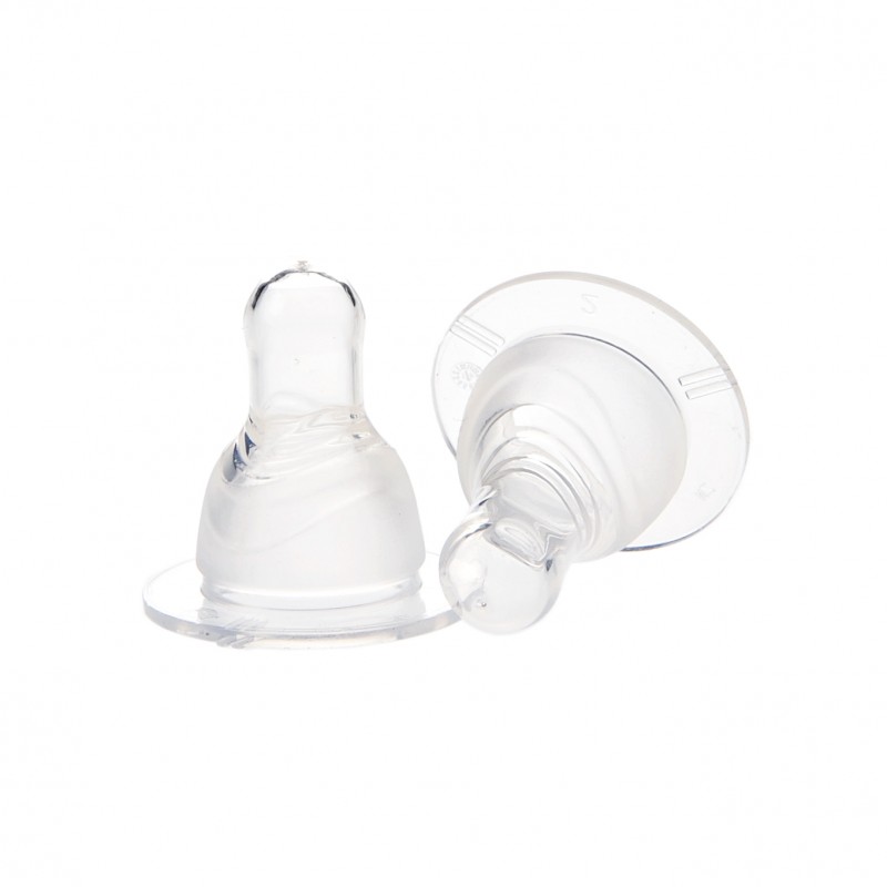 Set 2 tetine Minut Baby 3+ debit mediu