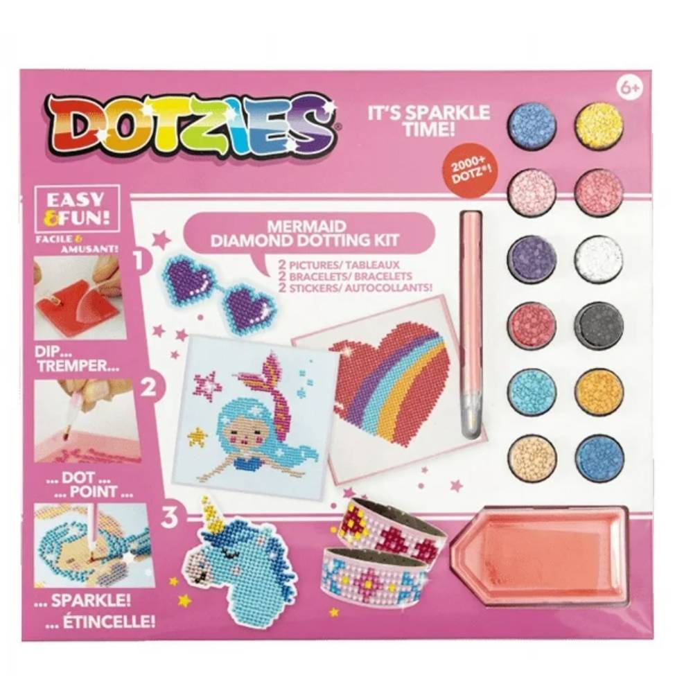 Set Diamond Dotz 6 In 1 Sirena, Pictura Diamante