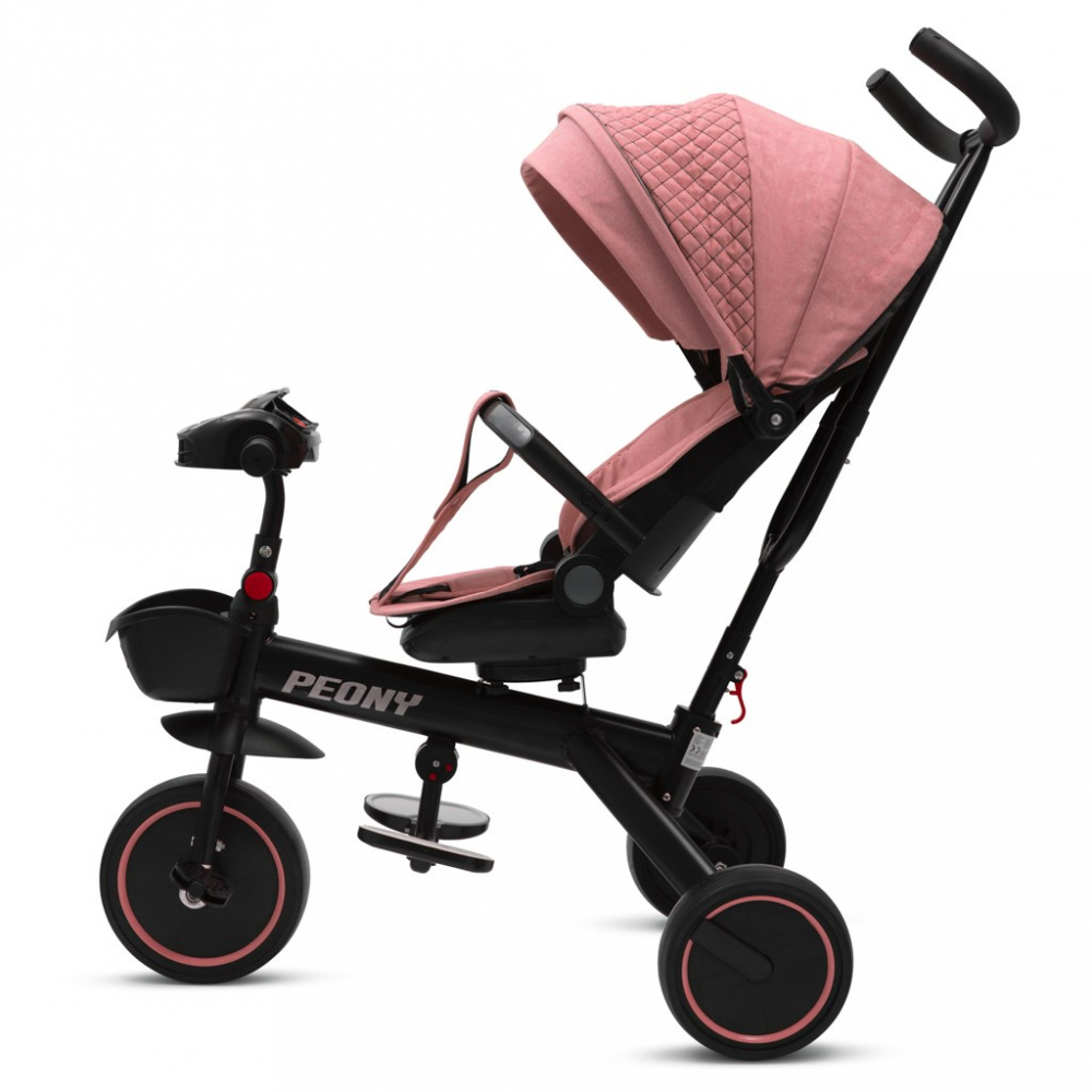 Baby Mix Tricicleta Peony Pink 360° - imagine 10