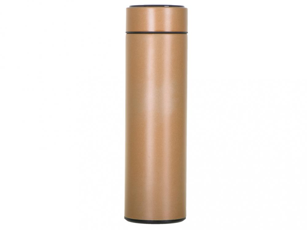 Cana termos smart LED Ikonka, 500 ml, Golden