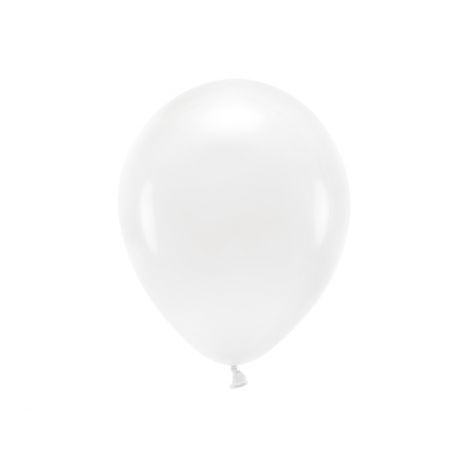 Baloane Albe Party Deco Eco 30cm 100buc