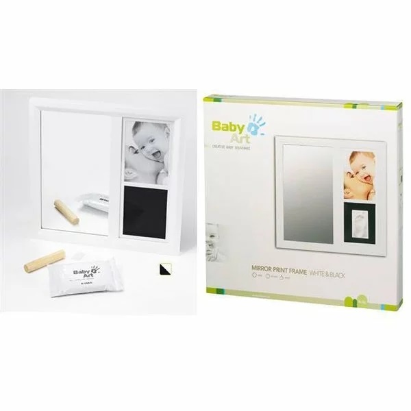 Baby Art Rama cu Amprentă și Oglindă - imagine 3