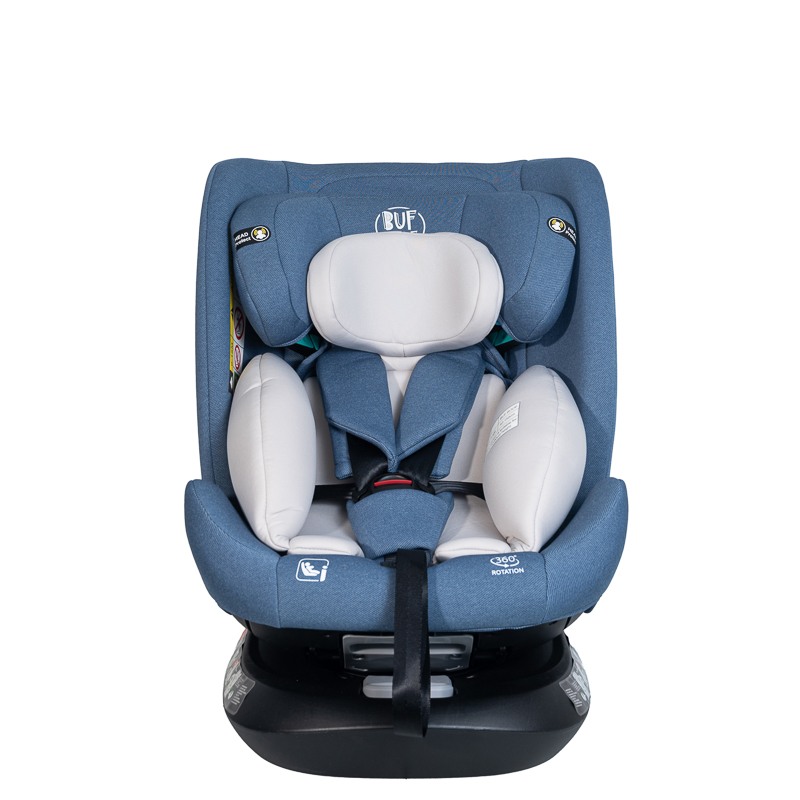 Buf Boof Scaun Auto i-Size Rotativ 360° Saphir - imagine 7