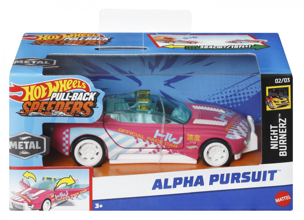 Hot Wheels Alpha Pursuit, 1:43 Metal
