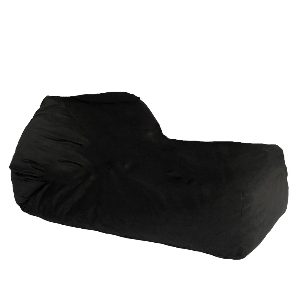 Fotoliu Pufrelax Yoga XL Black Velvet - imagine 2
