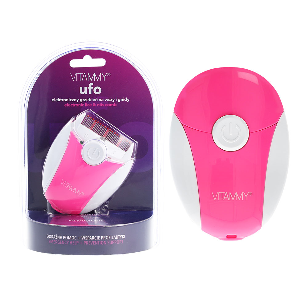 Vitammy UFO - Pieptene Electric Anti-Păduchi LED