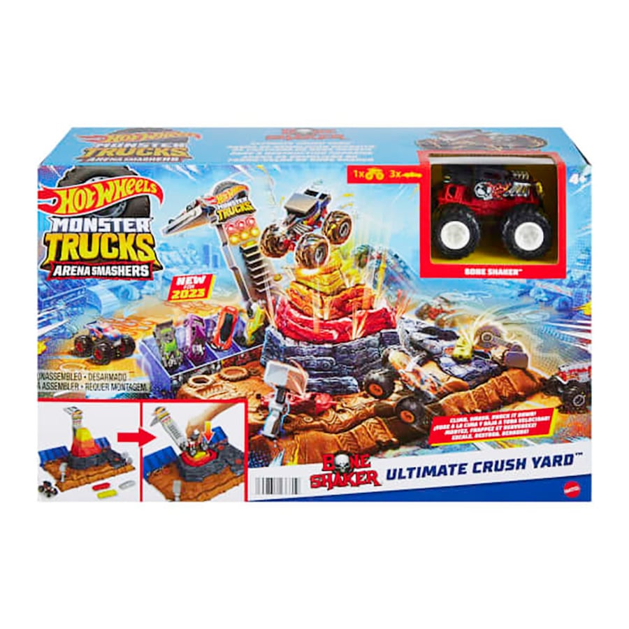 Hot Wheels Monster Trucks Ultimate Crush Yard