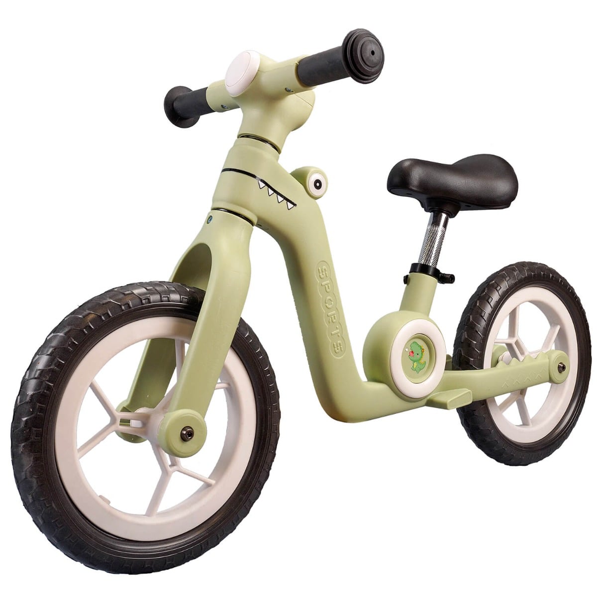 Bicicleta Action One Little Dino, Fara Pedale, Verde