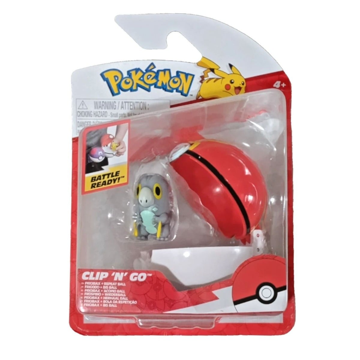 Figurina Frigibax Clip N Go Pokemon