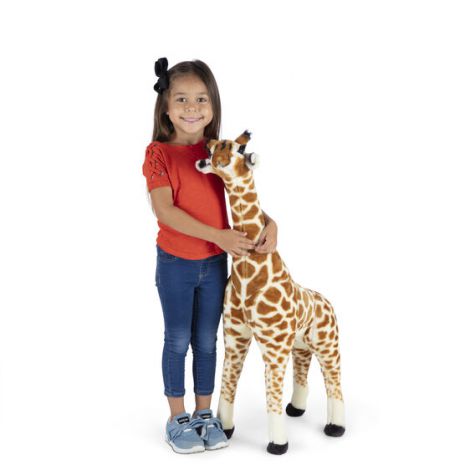 Plus Girafa Gigant Melissa & Doug, 84 cm