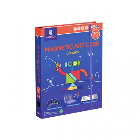 Mieredu Puzzle Magnetic Forme - Joc Educativ - imagine 3