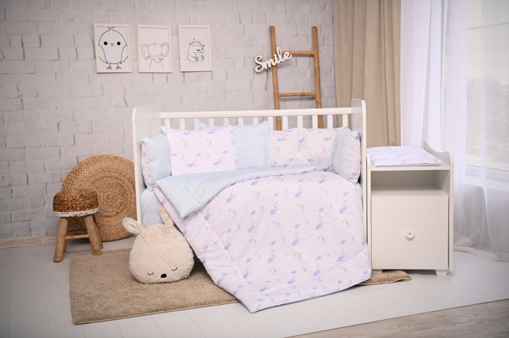 Lenjerie Pat Lorelli 8 Piese Bumbac Ranforce
