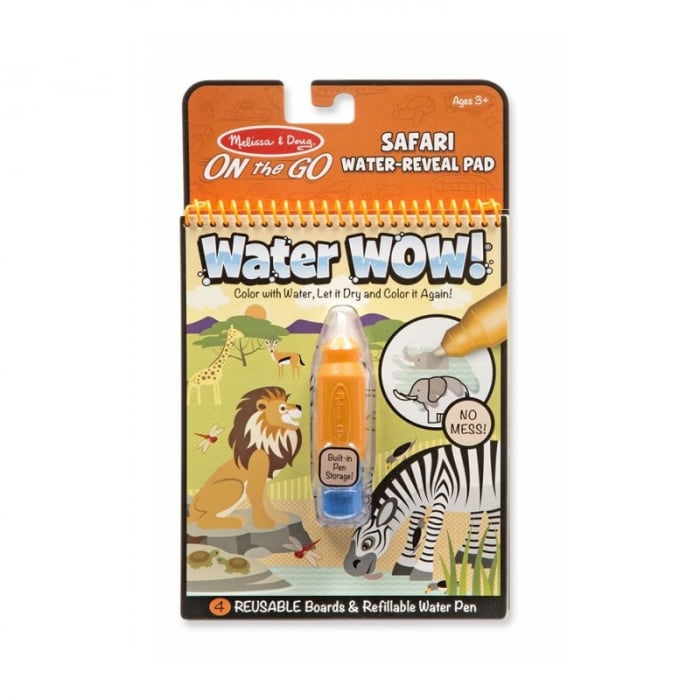 Carnet Colorat Apa Magica Safari Melissa & Doug