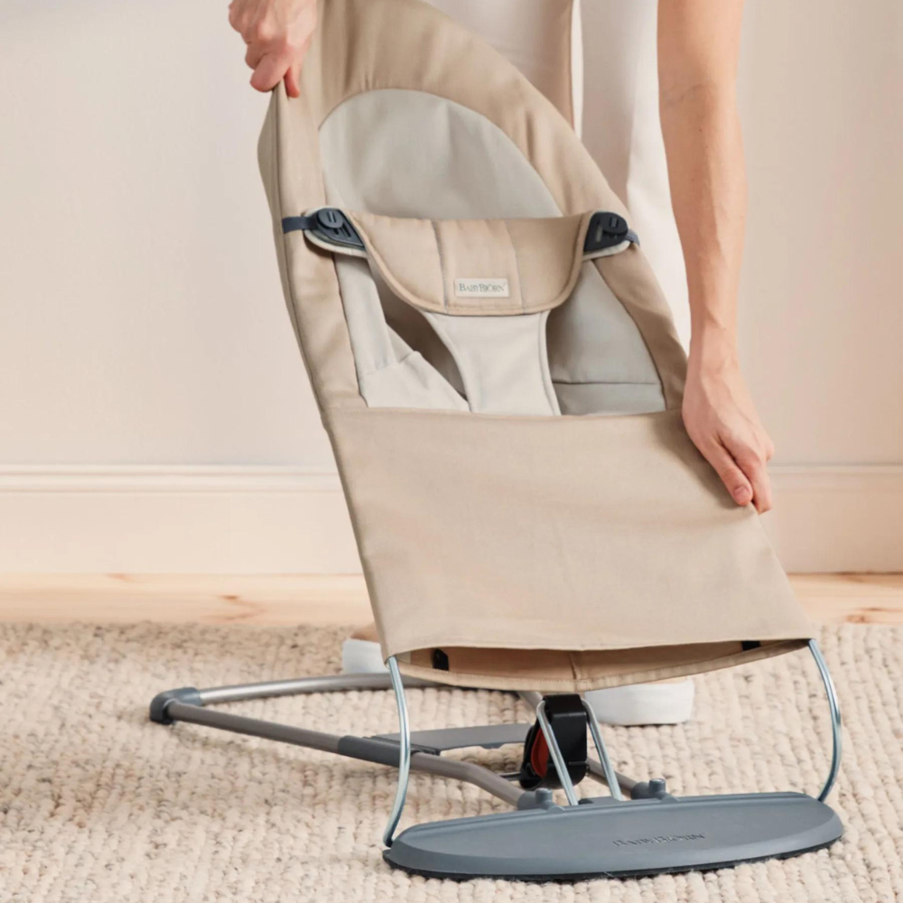 Balansoar BabyBjorn Balance Soft Khaki, Ergonomic - imagine 4