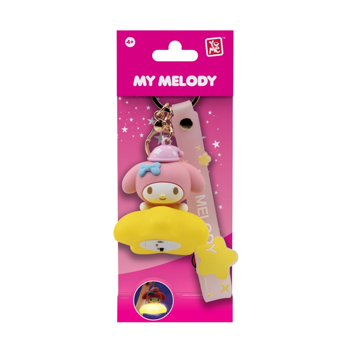 Breloc Yume My Melody Light-Up Star