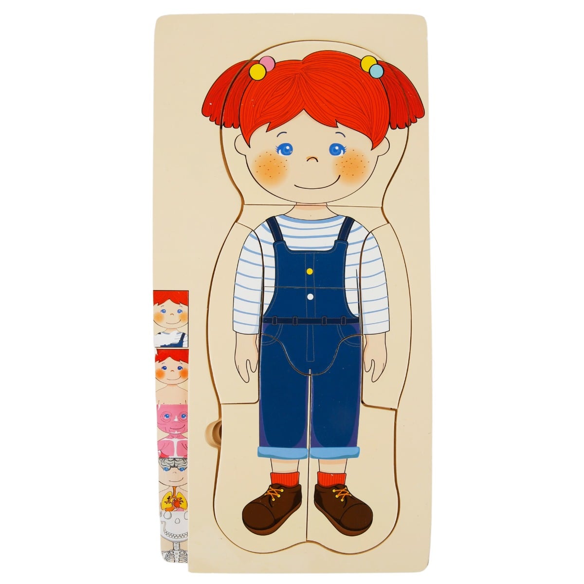 Puzzle Lemn Corpul Uman Sunman - Educativ