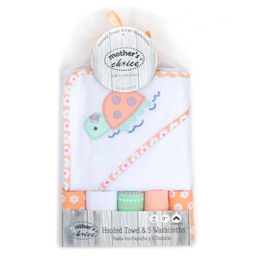Set Cadou Bebeluși Mother's Choice | Prosop + 5 Mini Prosopele