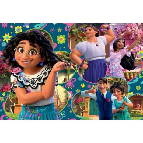 Puzzle Lisciani Encanto de Colorat 2x60 Piese - imagine 3
