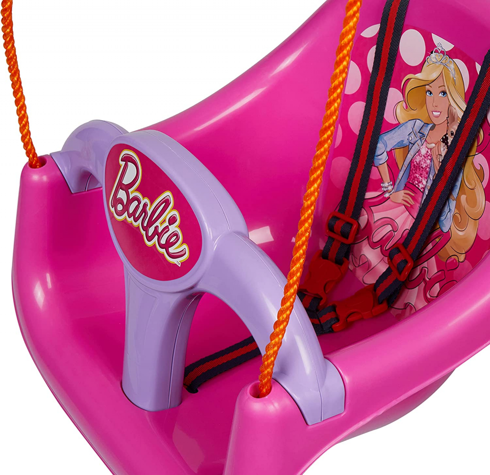 Leagan Barbie Roz cu Centura Dede - imagine 5