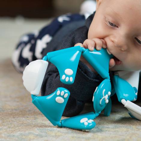 Twistimals Iepuras Fat Brain Toys | Jucarie Dentiție - imagine 2