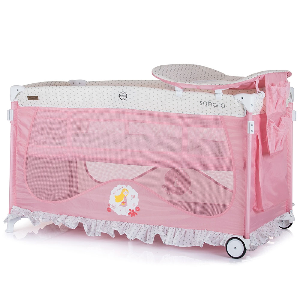 Patut pliabil Chipolino Sahara Flowers, 0-15 kg - imagine 2