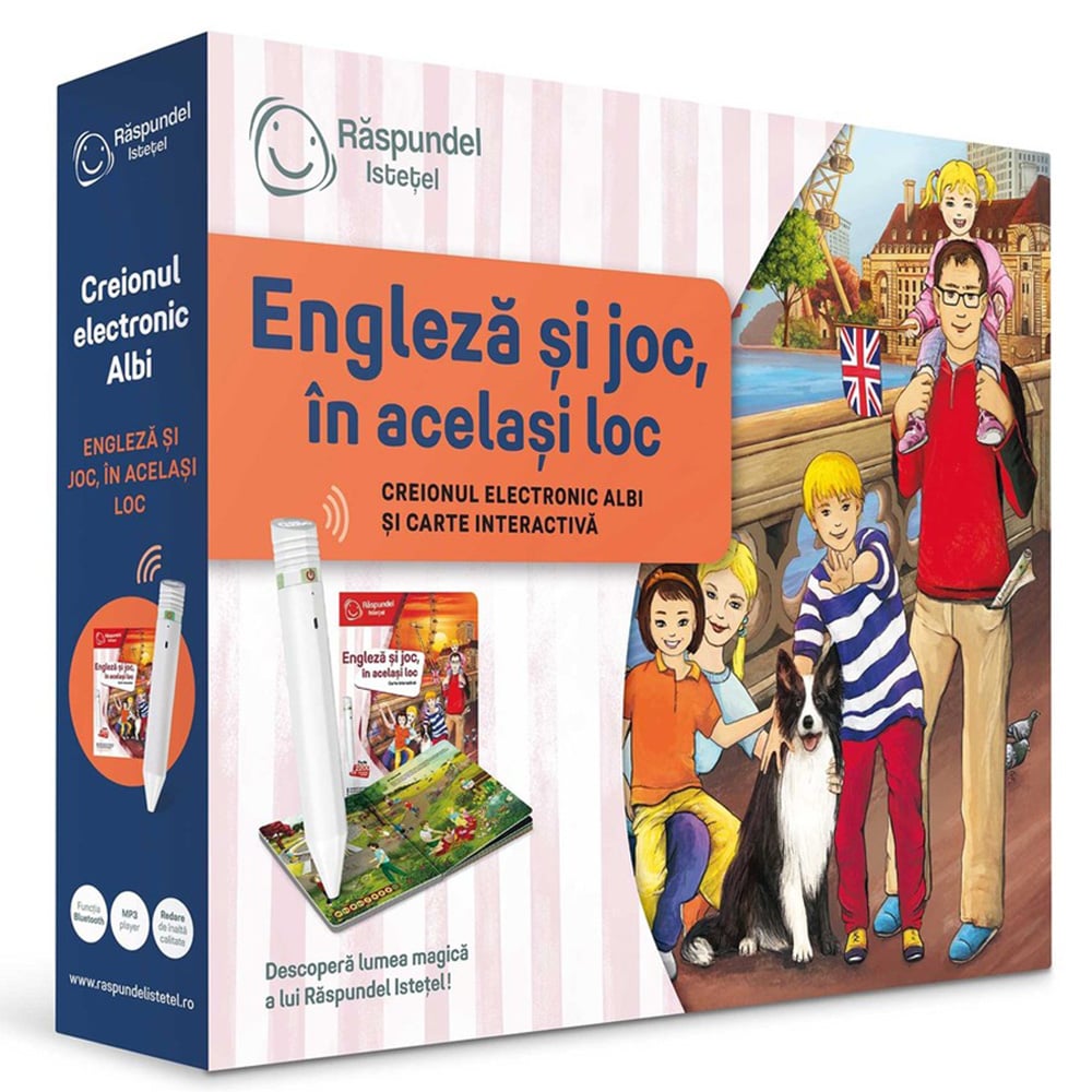 Raspundel Istetel - Carte Interactiva Engleza si Creion