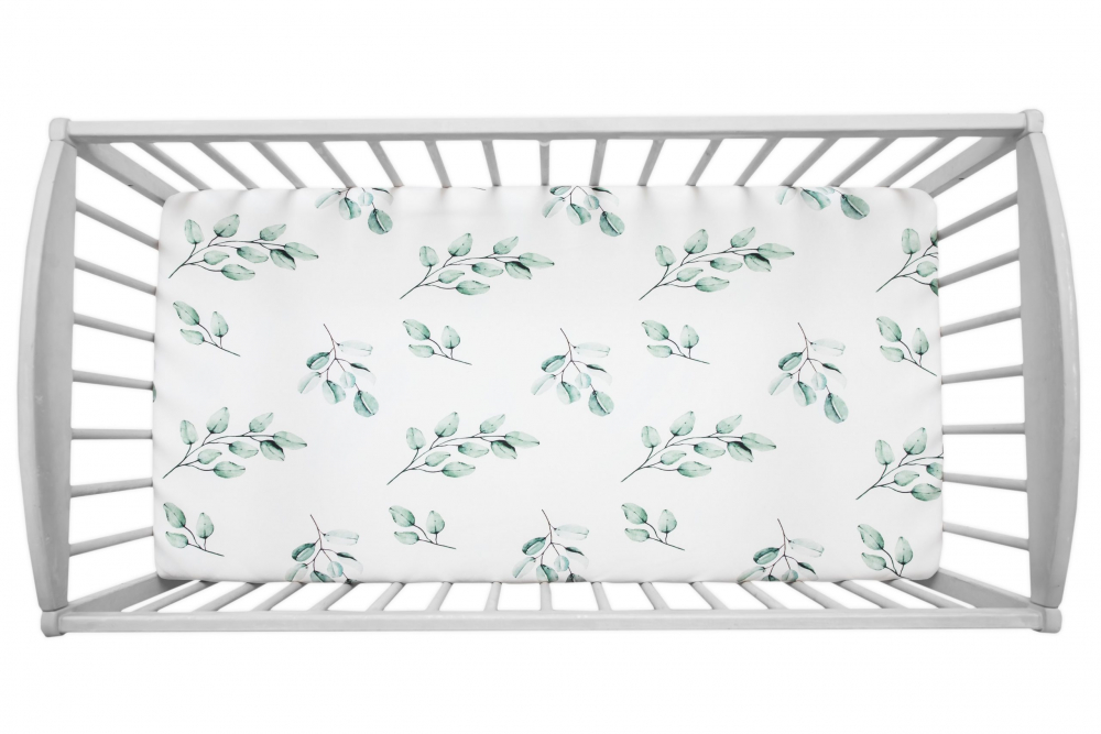 Nor Pufos Cearsaf Bumbac Elastic Pătuț 120x60 - imagine 2