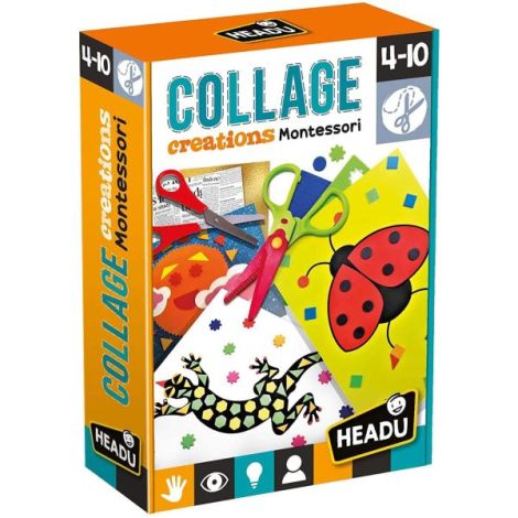 Headu Montessori Colaj Creativ - Dezvoltă Imaginația - imagine 2
