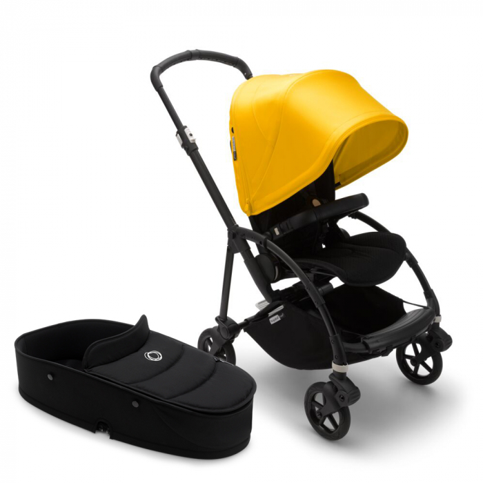 Bugaboo Bee 6 2în1 Black Lemon Yellow