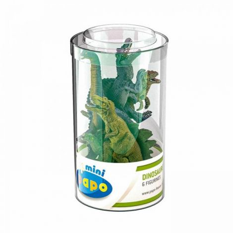 Papo Set 6 Mini Dinozauri - Aventuri Creative