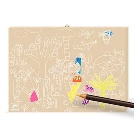 Cutie Artă Djeco 8797 - Set Complet Desen și Pictură - imagine 3