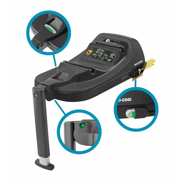 Bază Auto Maxi-Cosi CabrioFix I-Size, Siguranță și Fixare Rapidă - imagine 3