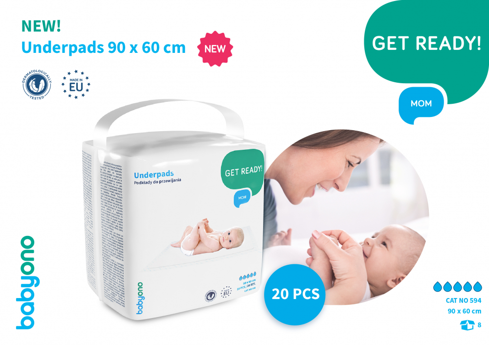 Paturici unica folosinta Babyono 20buc - imagine 2