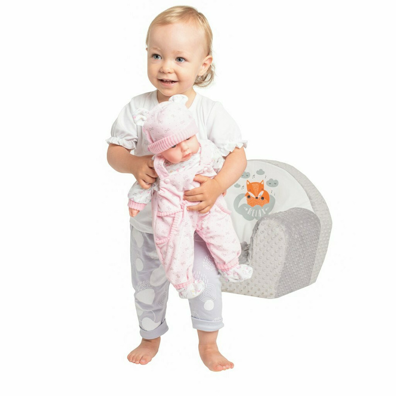 Fotoliu New Baby Minky Fox Gray - Confort și Moaleț - imagine 4
