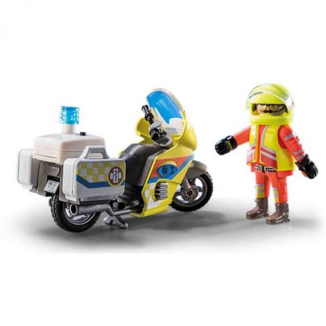 Playmobil Motocicleta cu Lumini | Aventura pe 2 Roti - imagine 3
