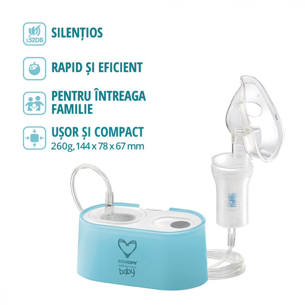 Nebulizator EasyCare Baby VP-D2 pentru Copii și Adulți