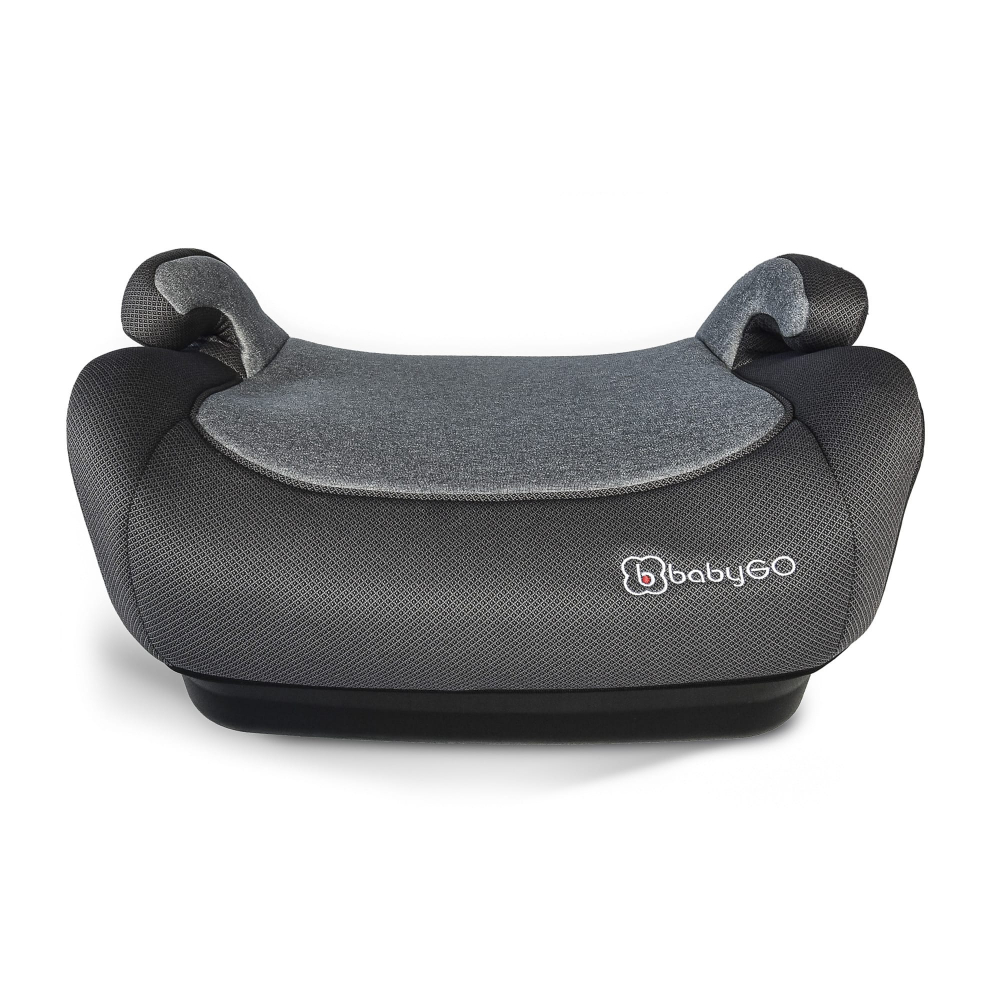 BabyGo Melange i-Size Booster 125-150 cm Gray - imagine 9