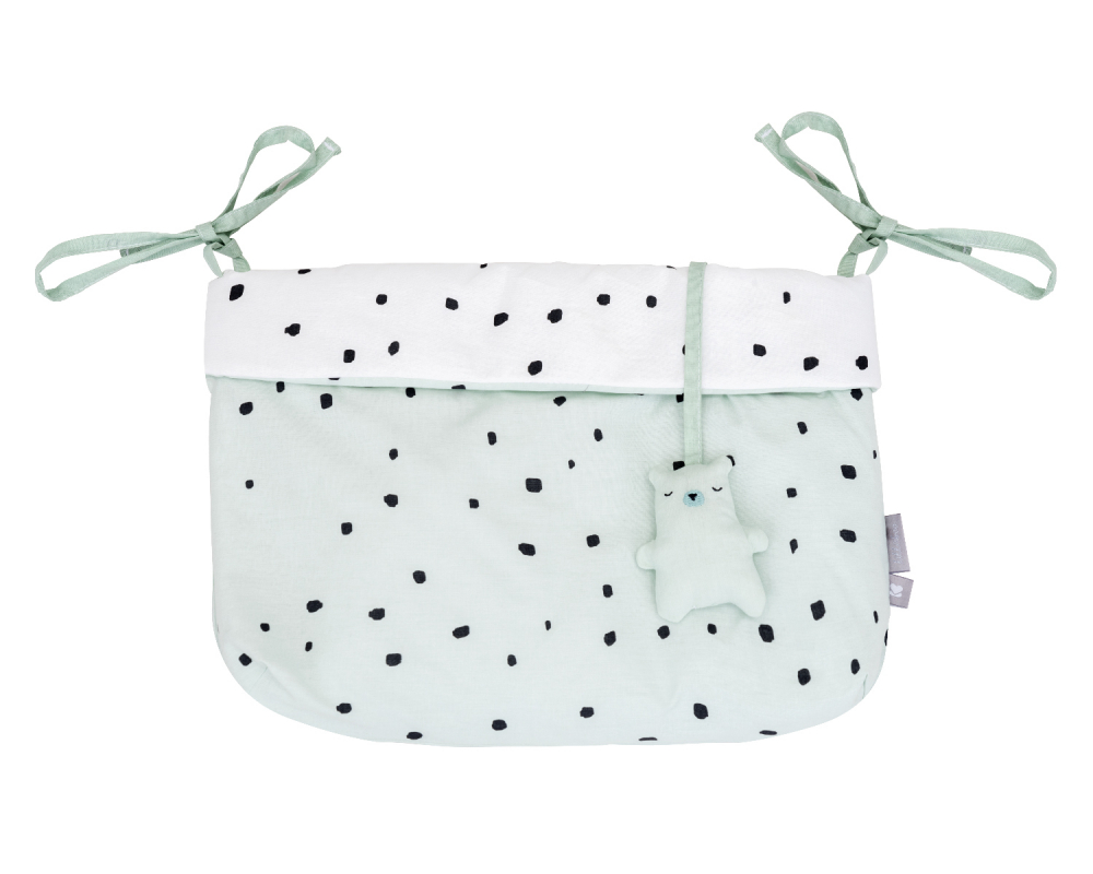 Organizator Scutece Kikkaboo Bear, Mint - imagine 2