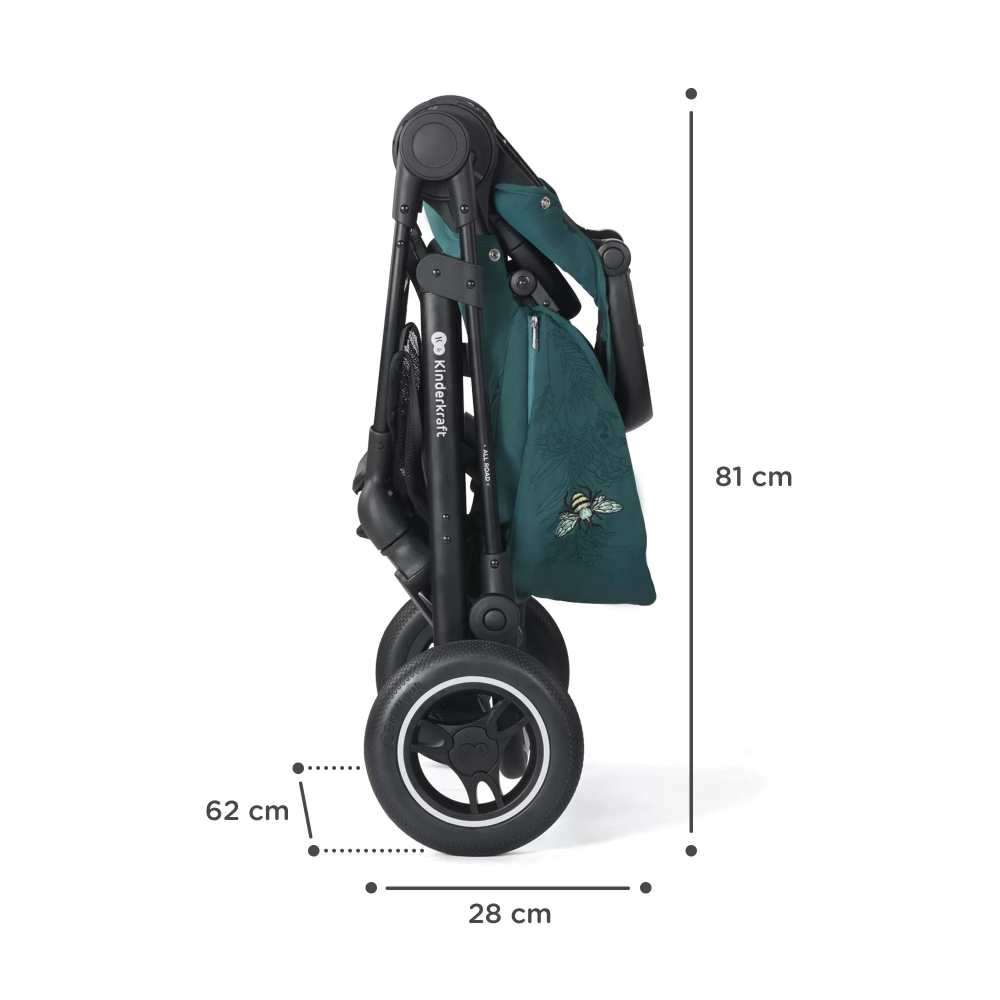 Kinderkraft All Road - Carucior Teren Varsta 0-15kg - imagine 8
