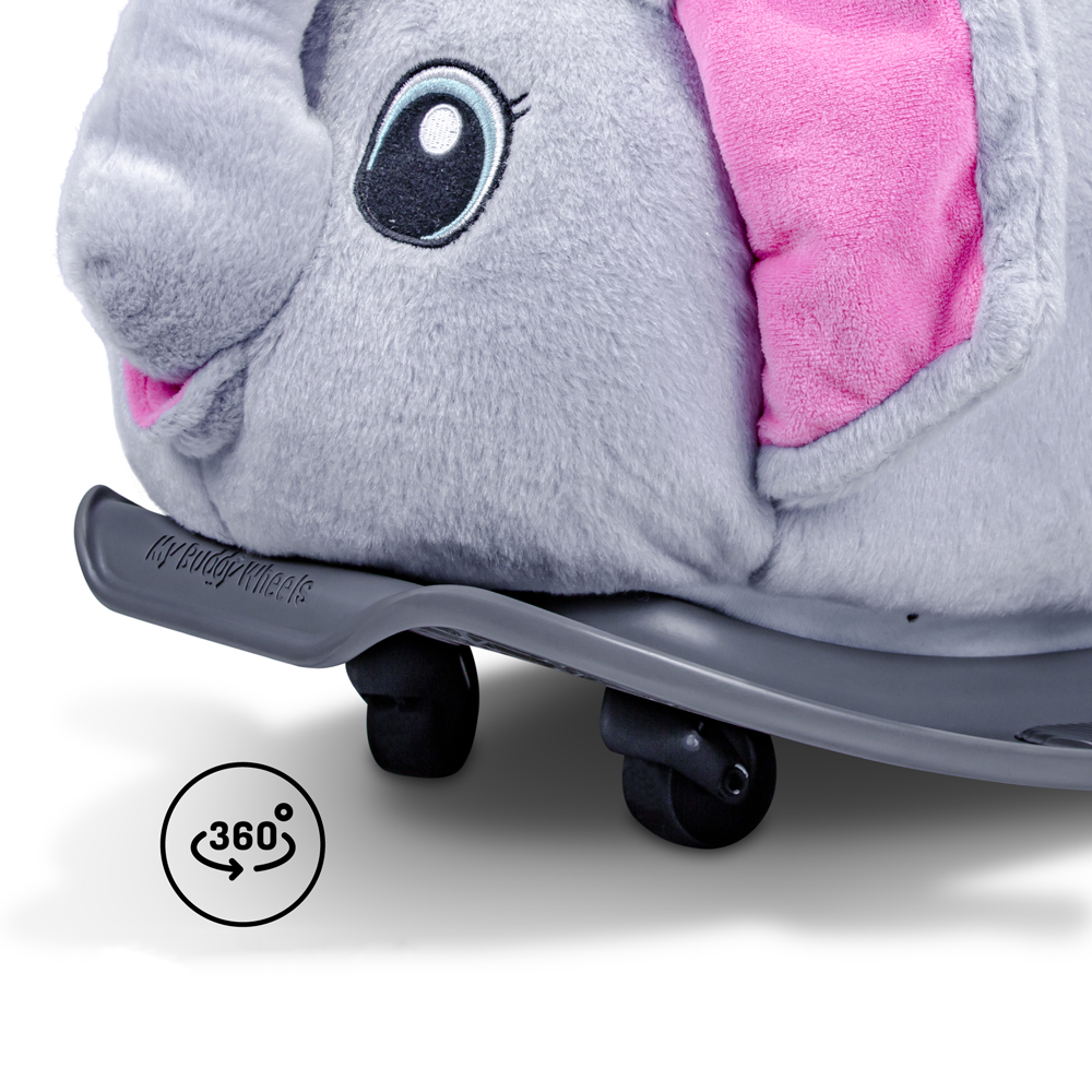 Balansoar cu Roti My Buddy Wheels Elefant 2în1 - imagine 2