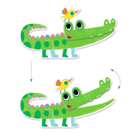 Puzzle Educativ Djeco Articulo Animo 2+ - imagine 5