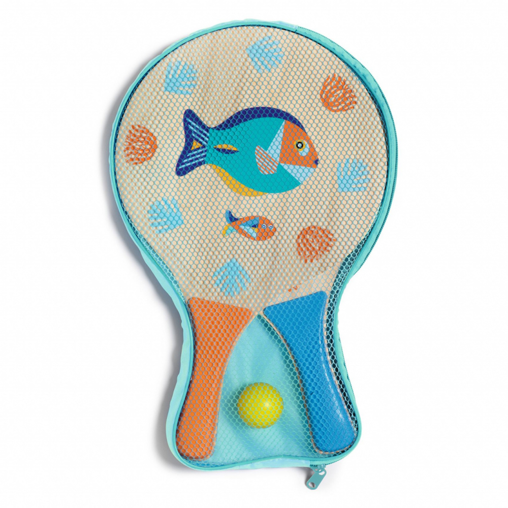 Set Rachete Djeco Plajă | Design Marine și Ergonomic - imagine 3