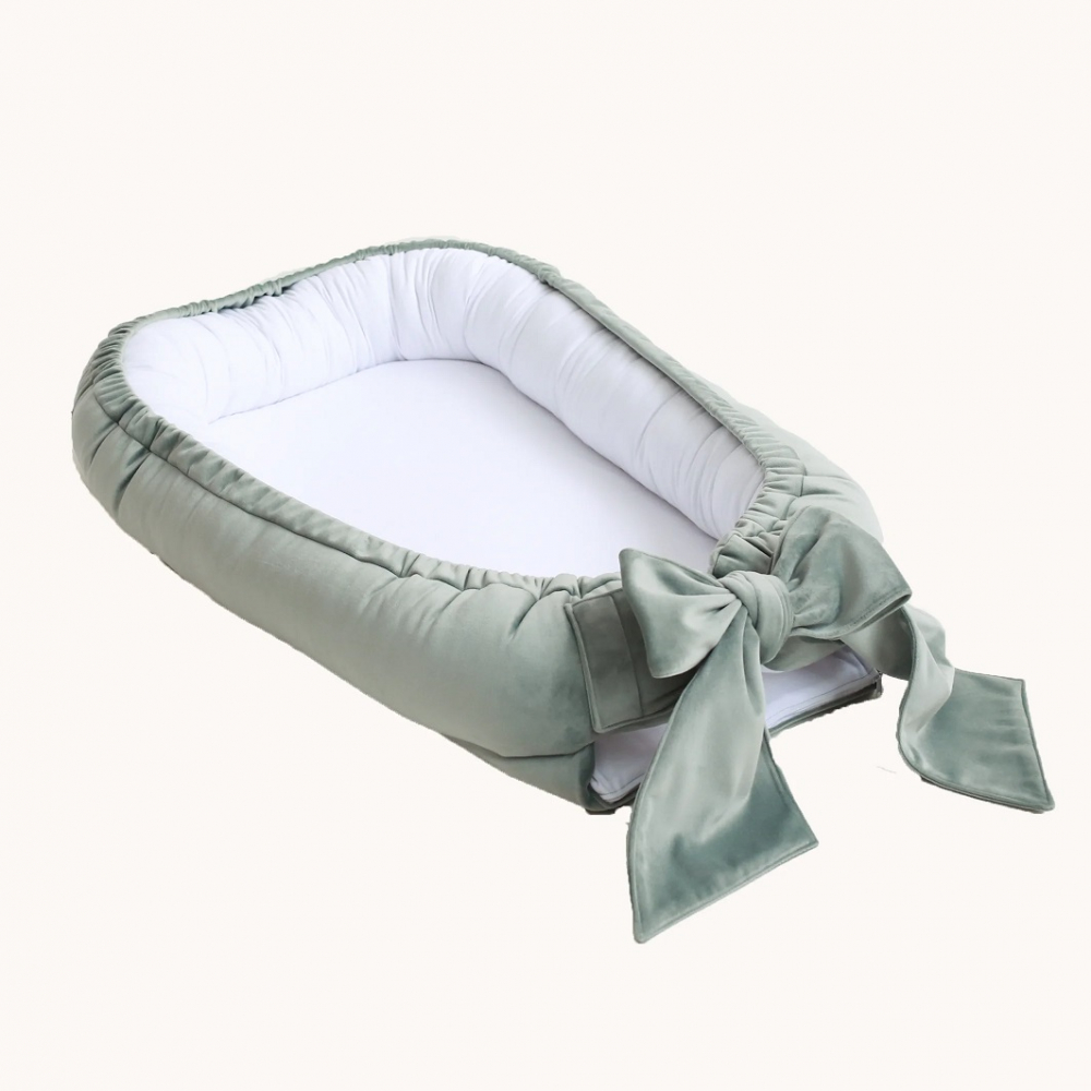 Suport Dormit Babynest Premium Babyly, Bumbac Organic - imagine 3