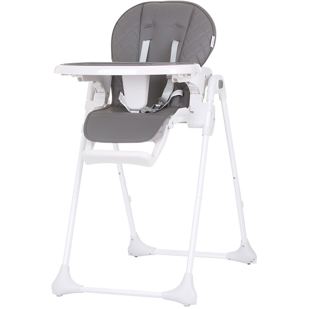 Scaun de masă Chipolino Eat Up Graphite, Piele Ecologică - imagine 6