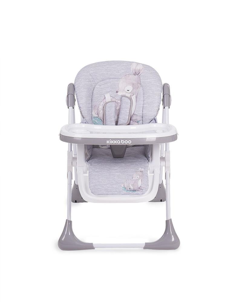 Scaun masa Kikkaboo Sweet Nature Grey Deer - imagine 2